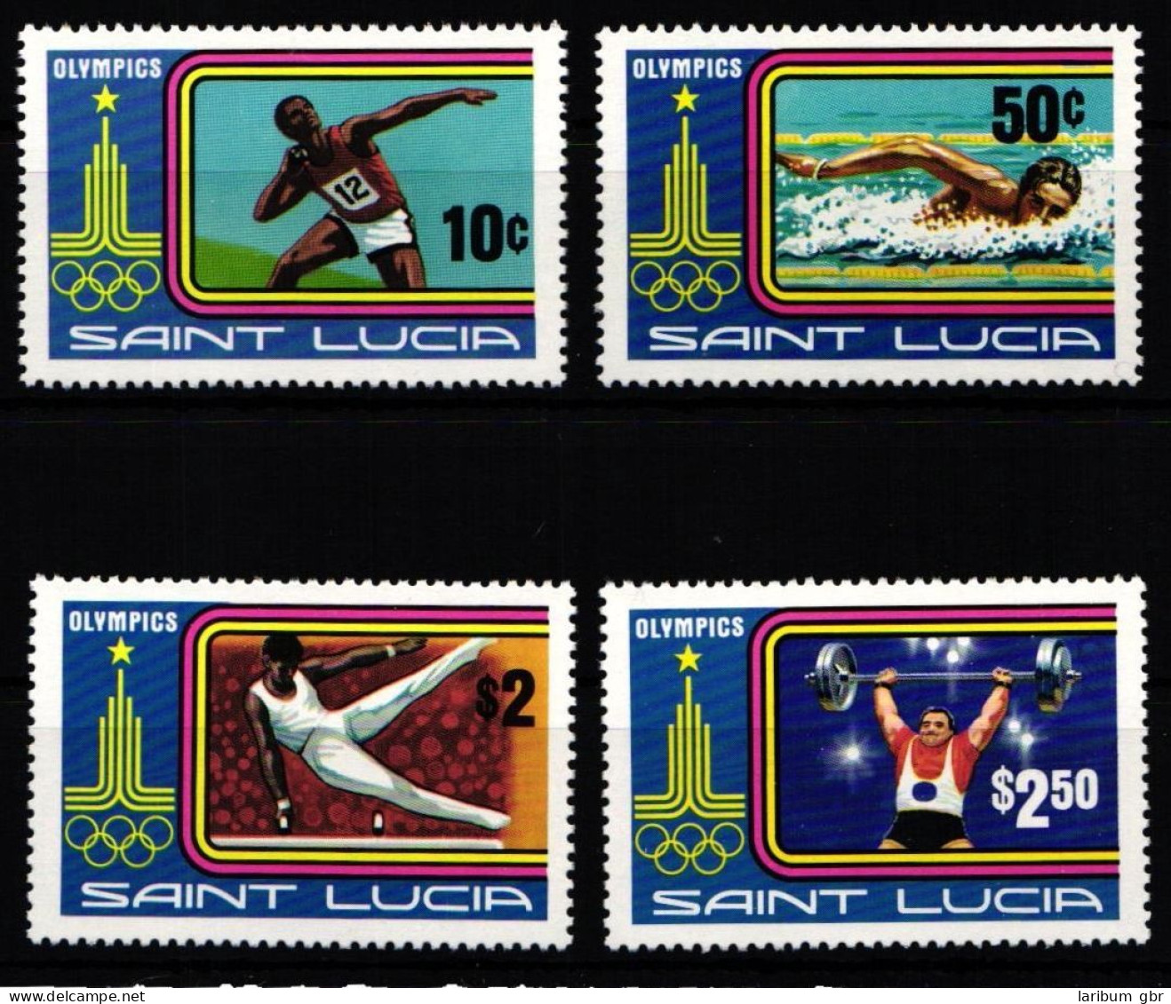 St. Lucia 514-517 Postfrisch #KM027 - St.Lucia (1979-...)