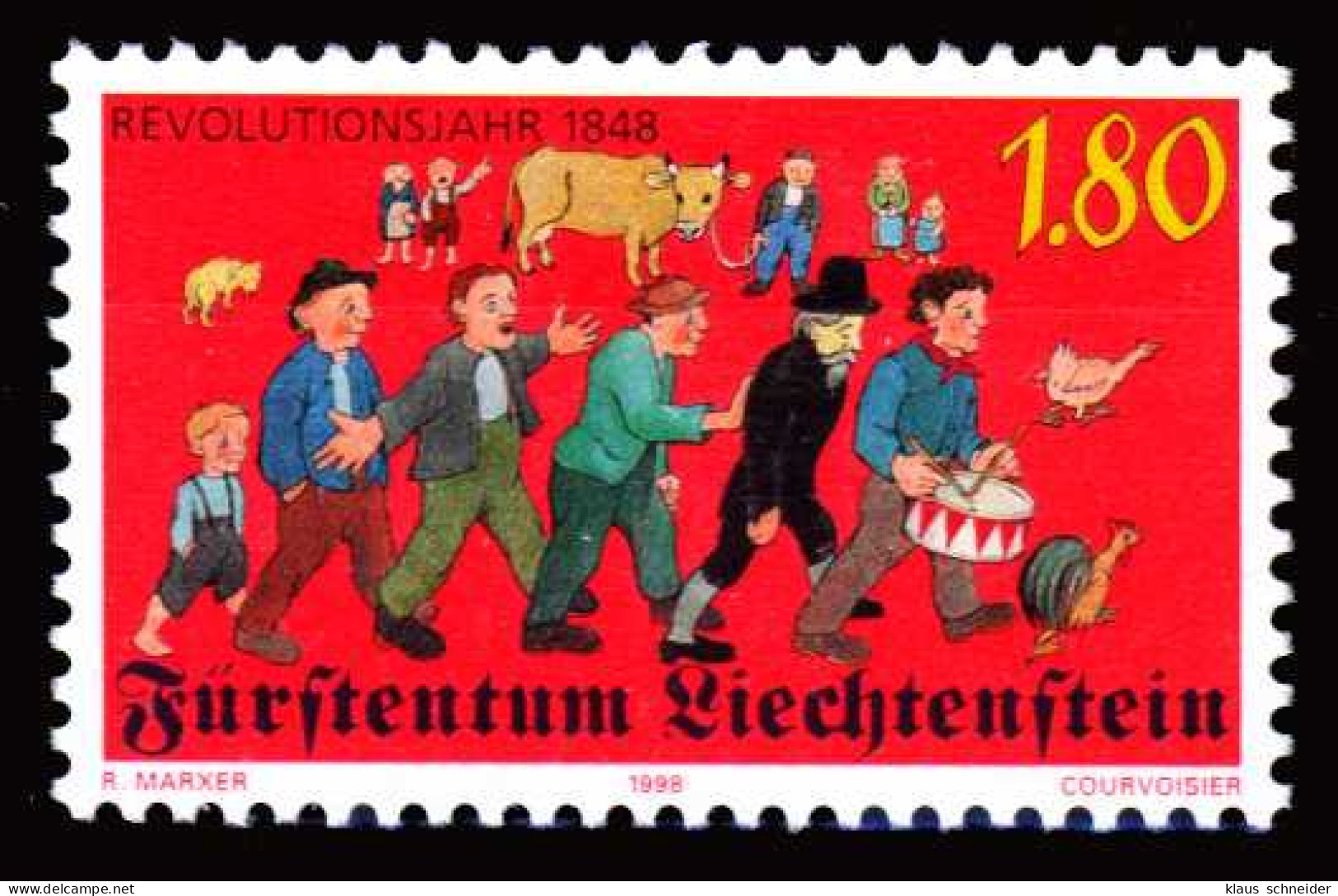 LIECHTENSTEIN 1998 Nr 1179 Postfrisch S54559E - Unused Stamps