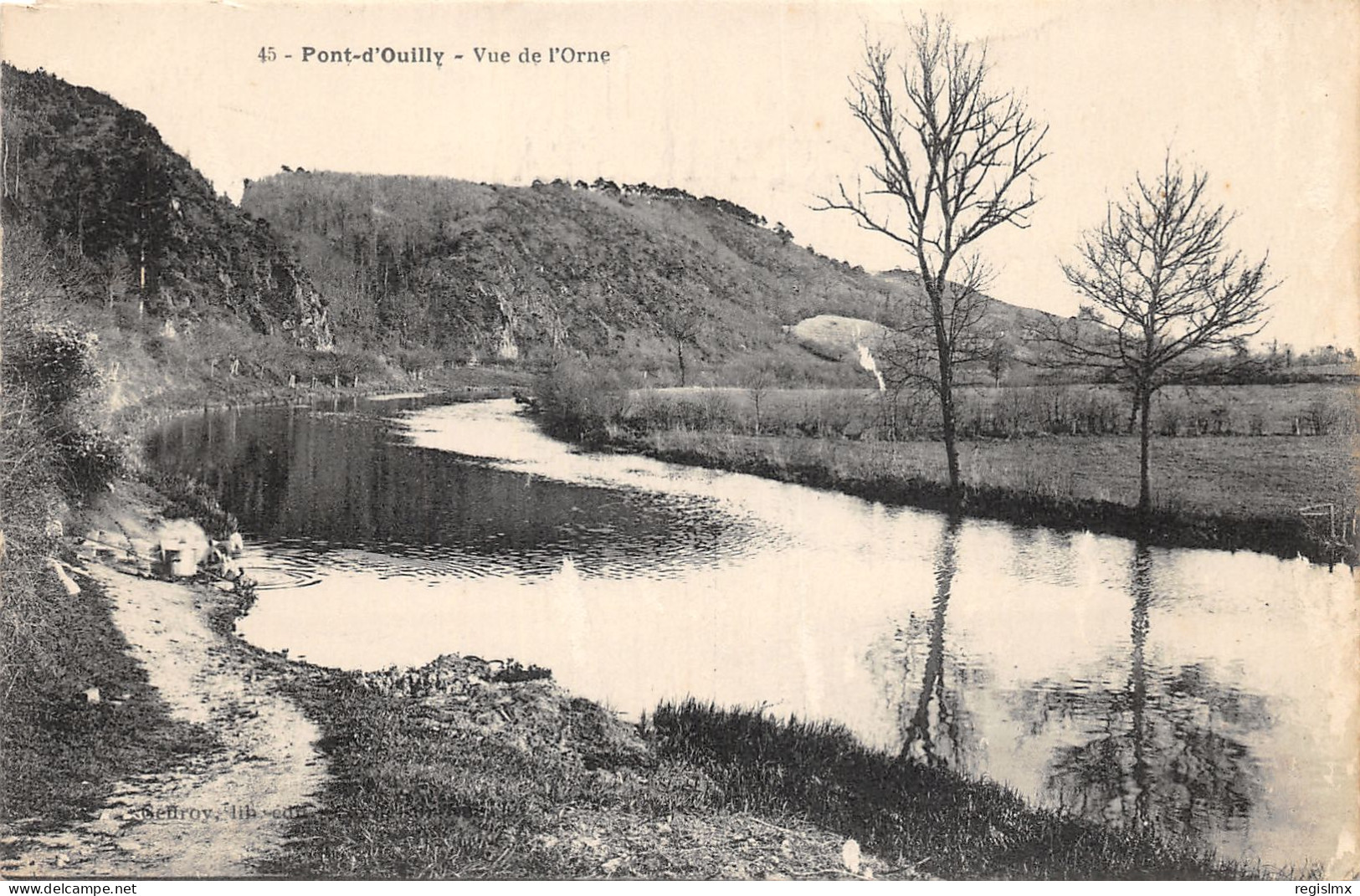 14-PONT D OUILLY-BORDS DE L ORNE-N°2036-D/0147 - Pont D'Ouilly