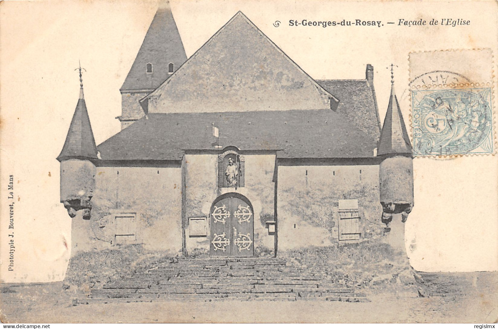 72-SAINT GEORGES DU ROSAY-N°2036-G/0371 - Other & Unclassified
