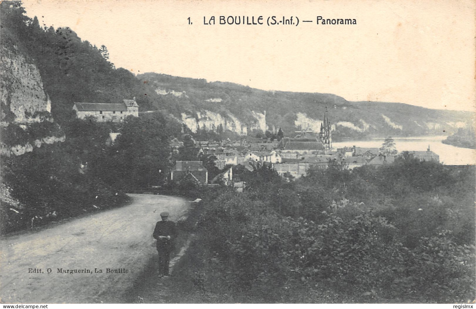 76-LA BOUILLE-N°2036-G/0347 - La Bouille