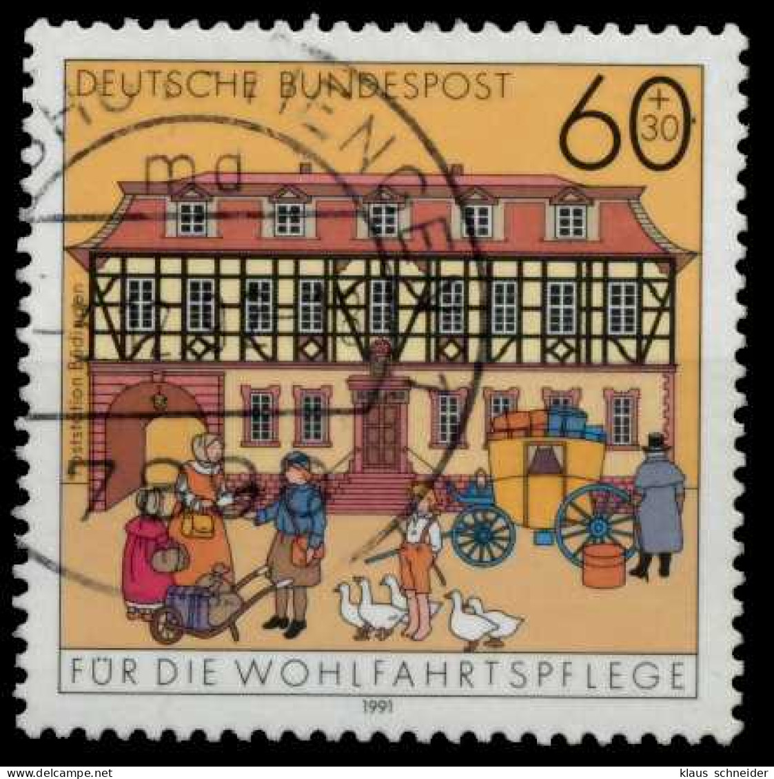 BRD 1991 Nr 1564 Zentrisch Gestempelt X847C8E - Used Stamps