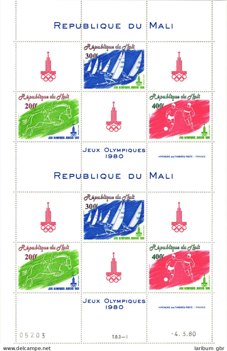 Mali 755-757 Postfrisch Als Kleinbogen #KM045 - Malí (1959-...)