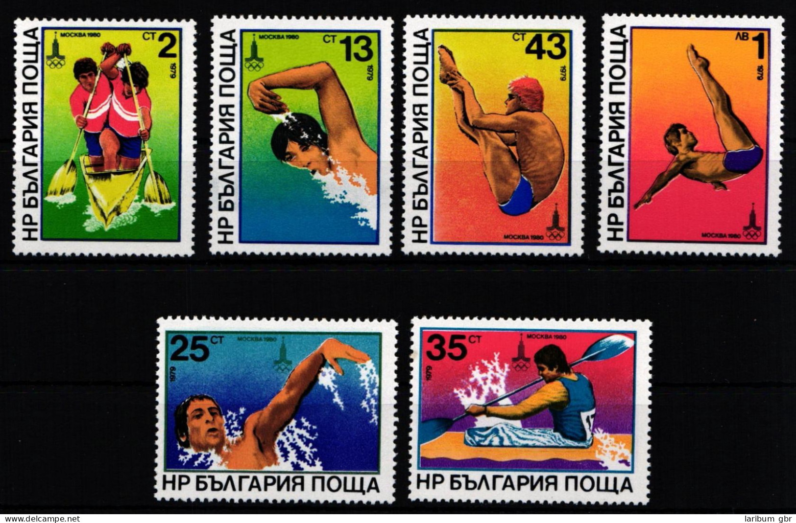 Bulgarien 2840-2845 Postfrisch #KM050 - Autres & Non Classés