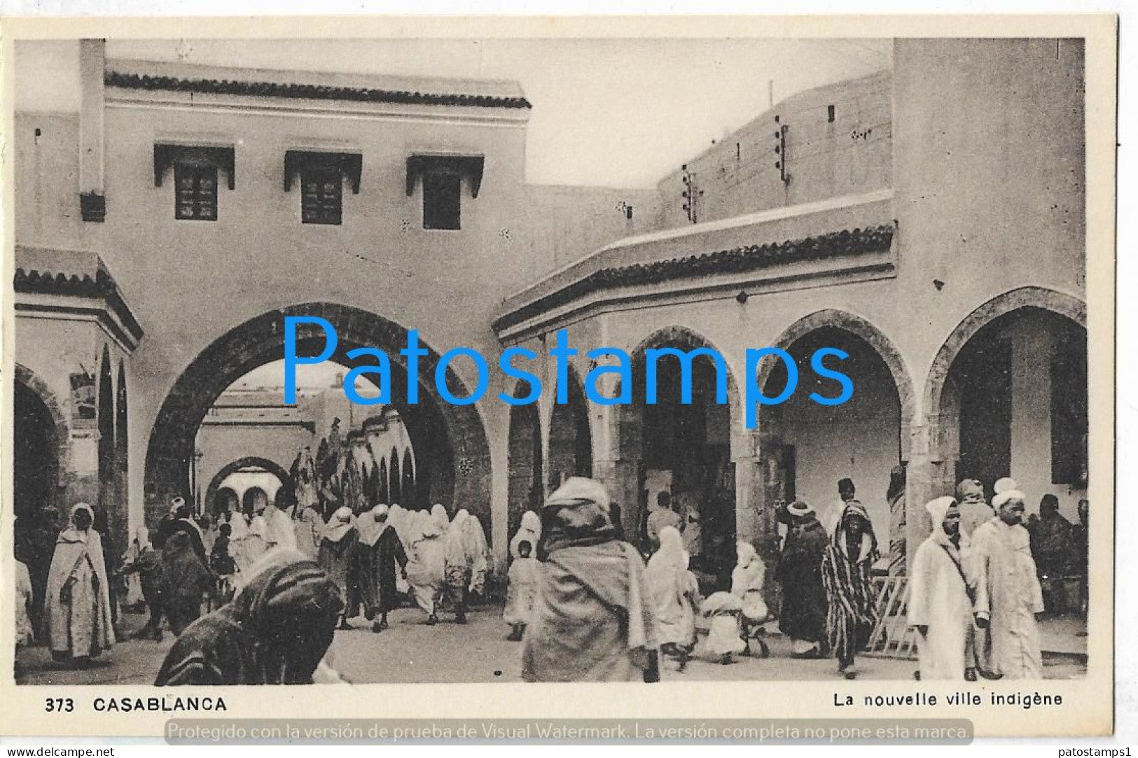 227975 AFRICA CASABLANCA MOROCCO NEW INDIGENOUS CITY POSTAL POSTCARD - Unclassified