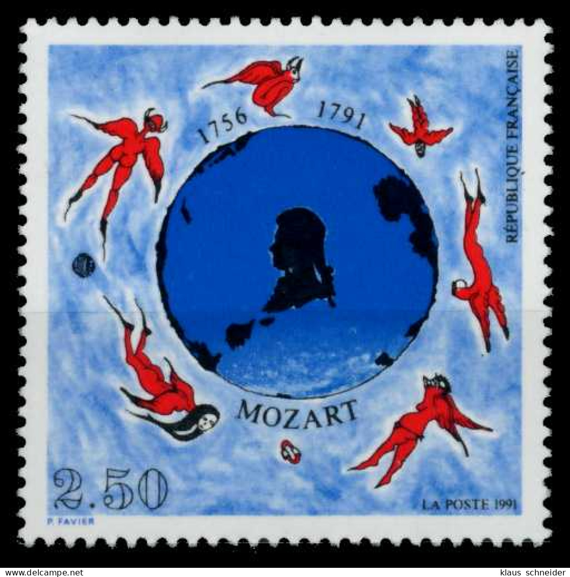 FRANKREICH 1991 Nr 2828 Postfrisch S0256D6 - Unused Stamps