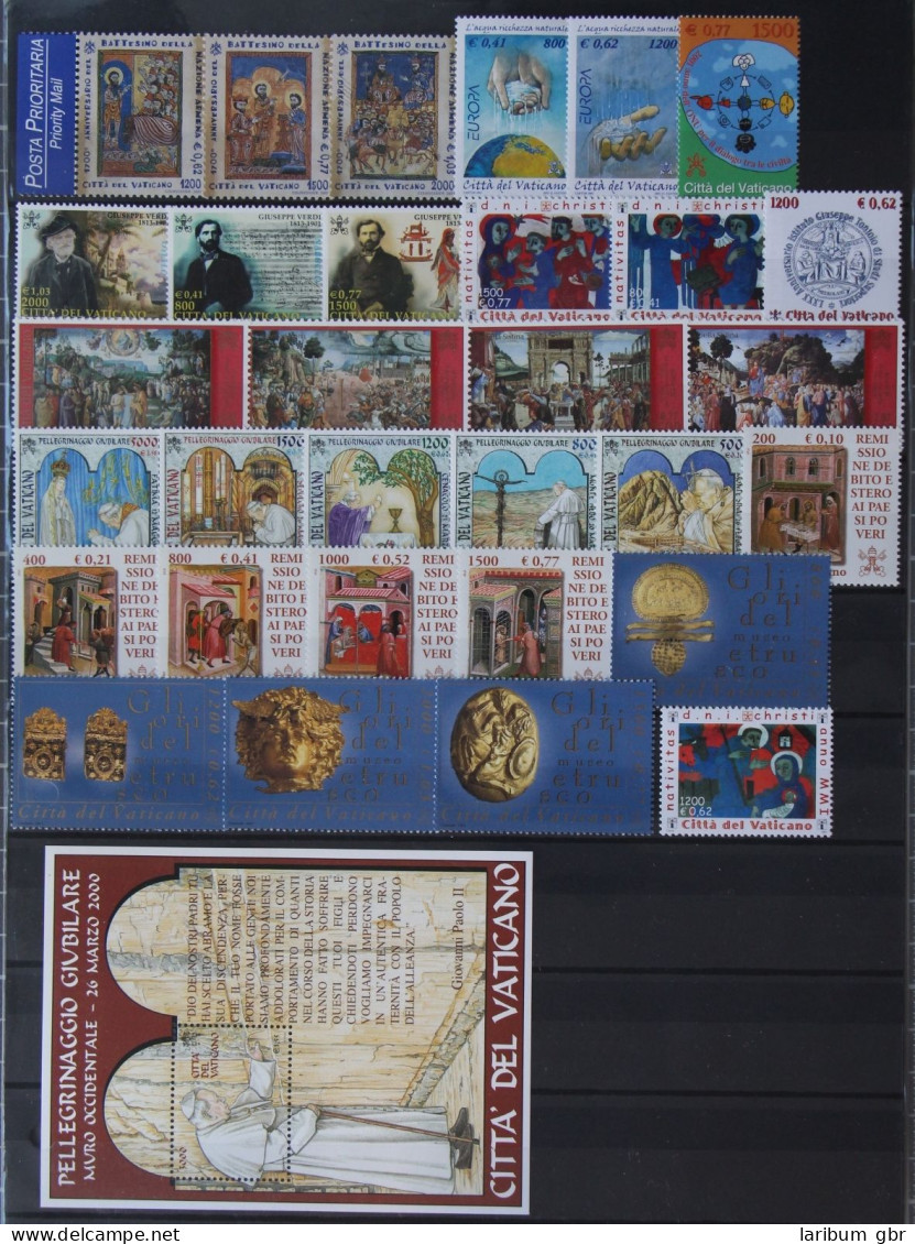 Vatikan Jahrgang 2001 Postfrisch #KS230 - Autres & Non Classés