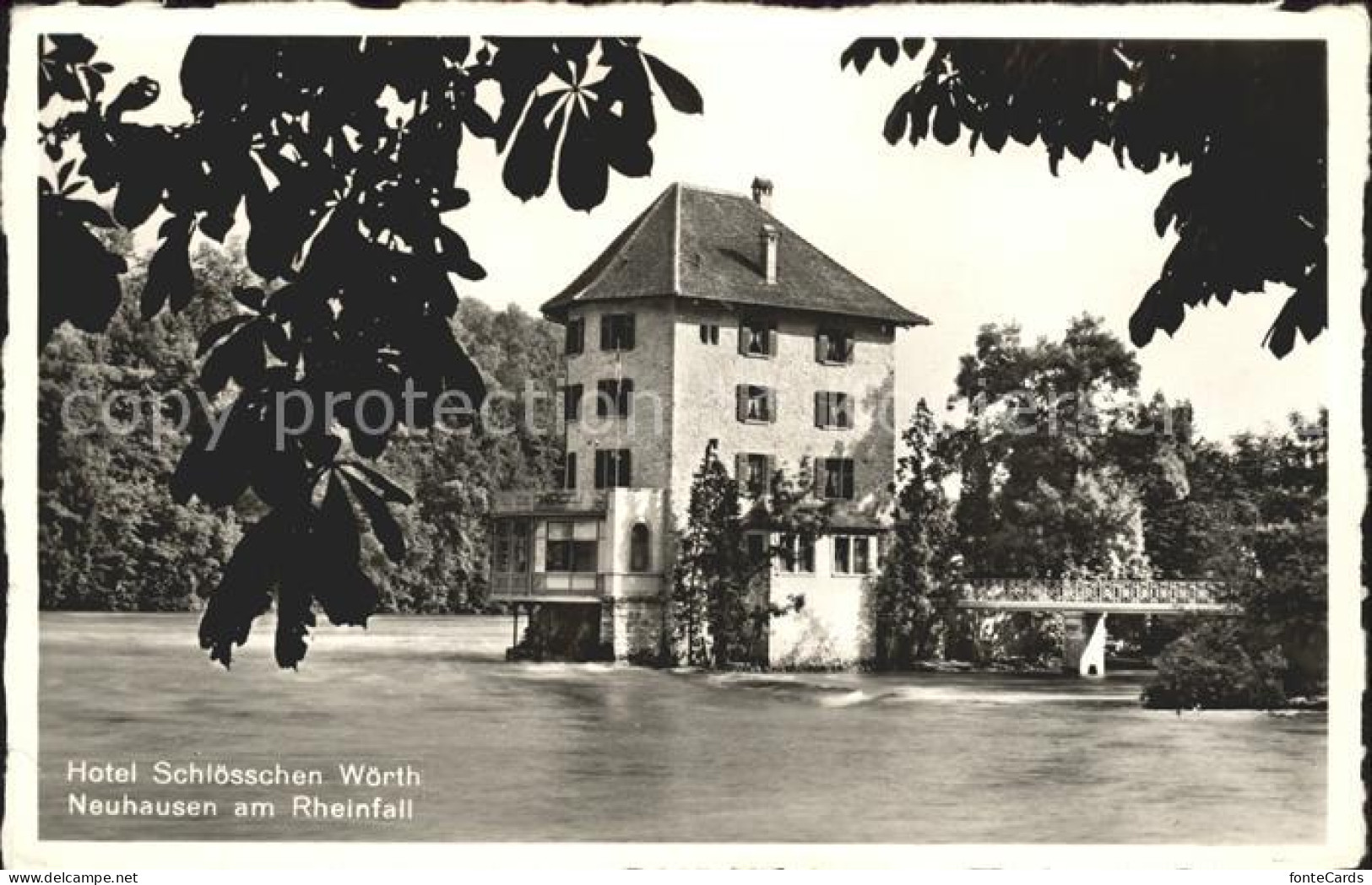 11878393 Neuhausen SH Hotel Schloesschen Woerth Neuhausen Am Rheinfall - Autres & Non Classés