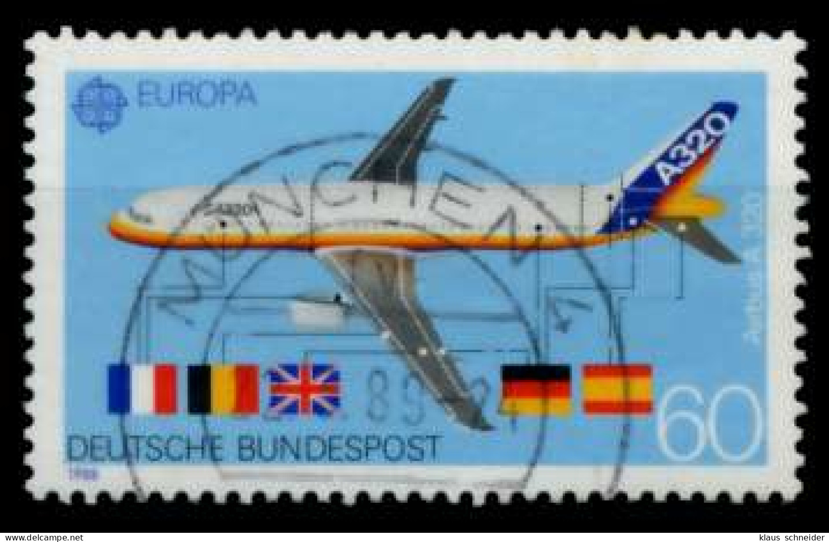 BRD BUND 1988 Nr 1367 Zentrisch Gestempelt X8B275E - Used Stamps