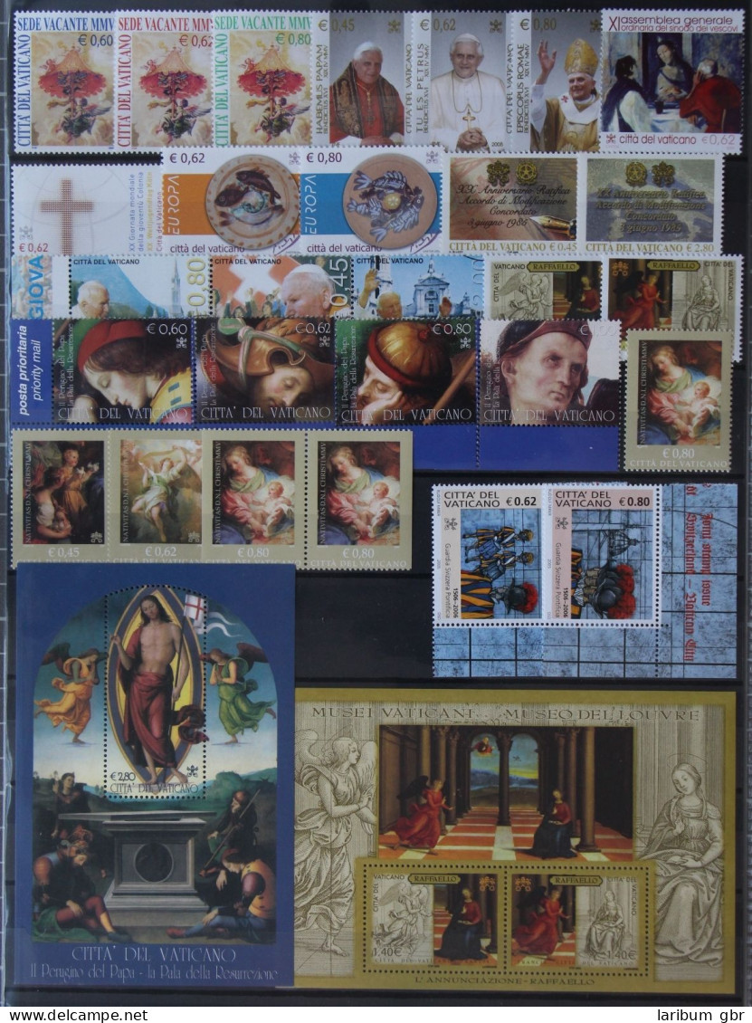 Vatikan Jahrgang 2005 Postfrisch #KS226 - Autres & Non Classés