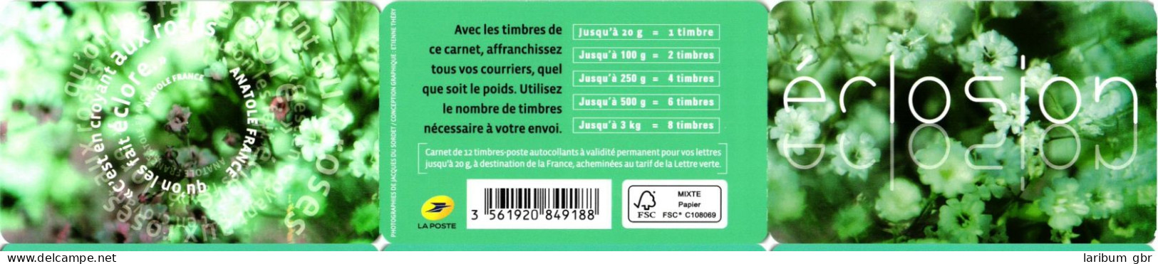 Frankreich 7308-7319 Postfrisch Als Markenheftchen #KM165 - Sonstige & Ohne Zuordnung