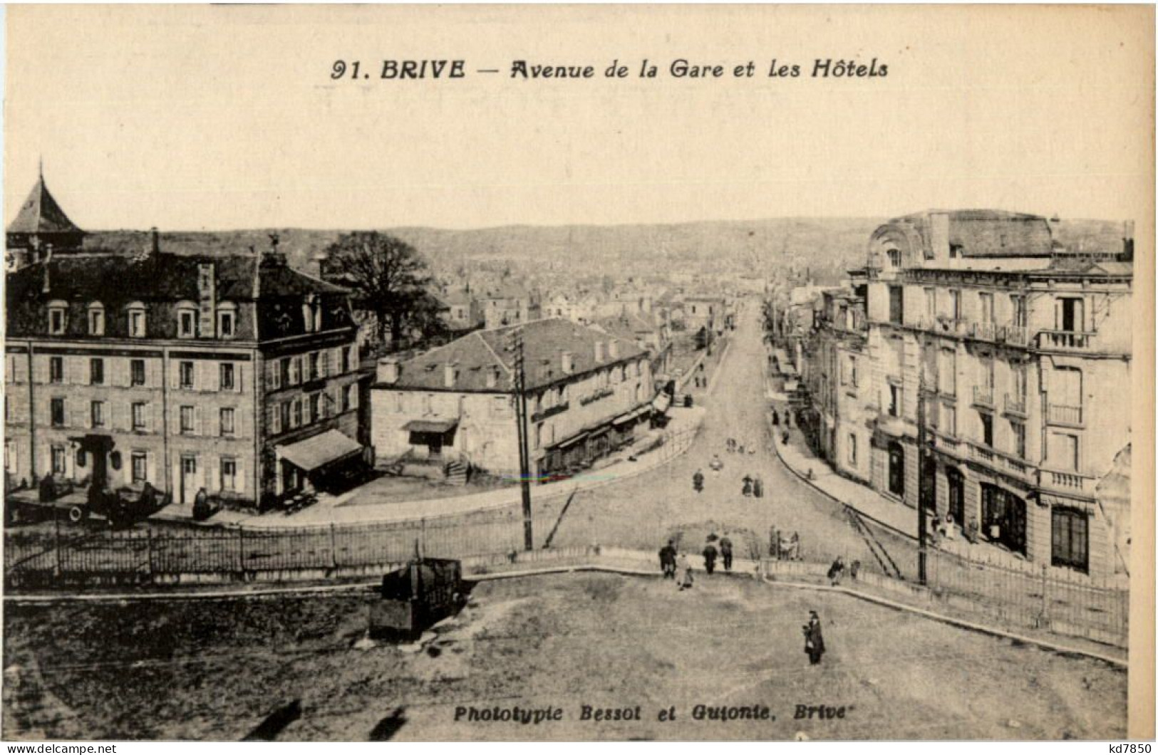 Brive - Avenue De La Gare - Autres & Non Classés