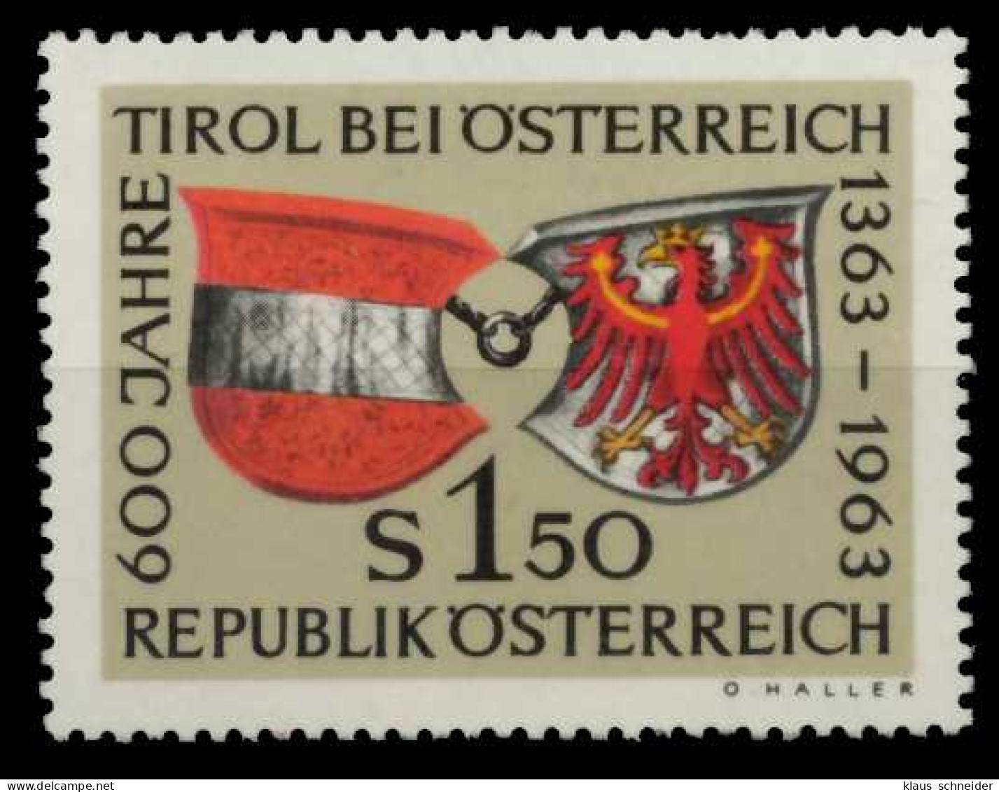 ÖSTERREICH 1963 Nr 1133 Postfrisch S2EE752 - Unused Stamps
