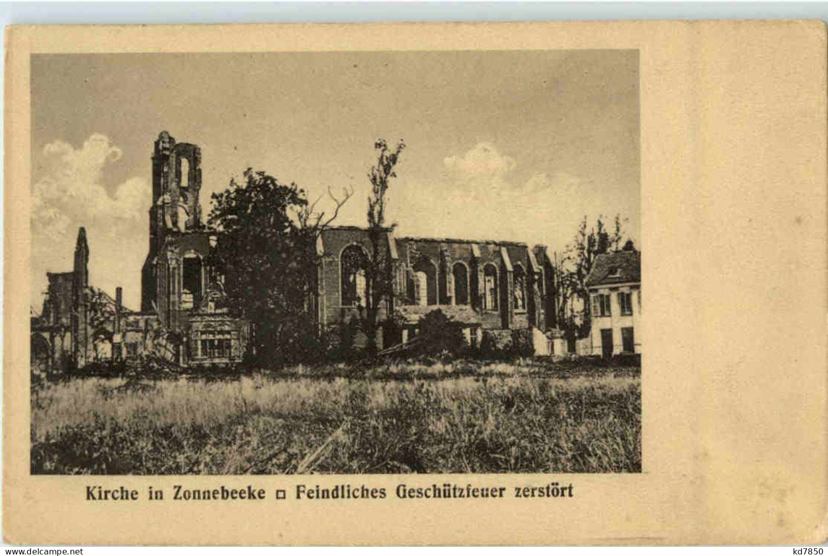 Kirche In Zonnebeeke - Zonnebeke