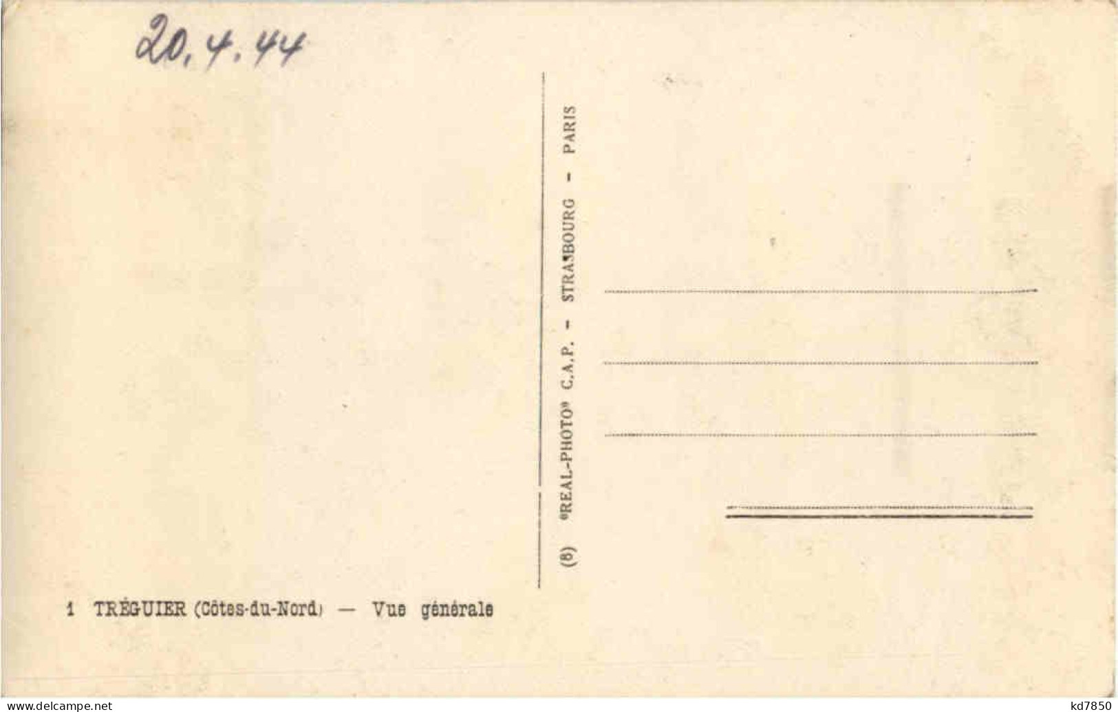 Treguir 1944 - Sonstige & Ohne Zuordnung