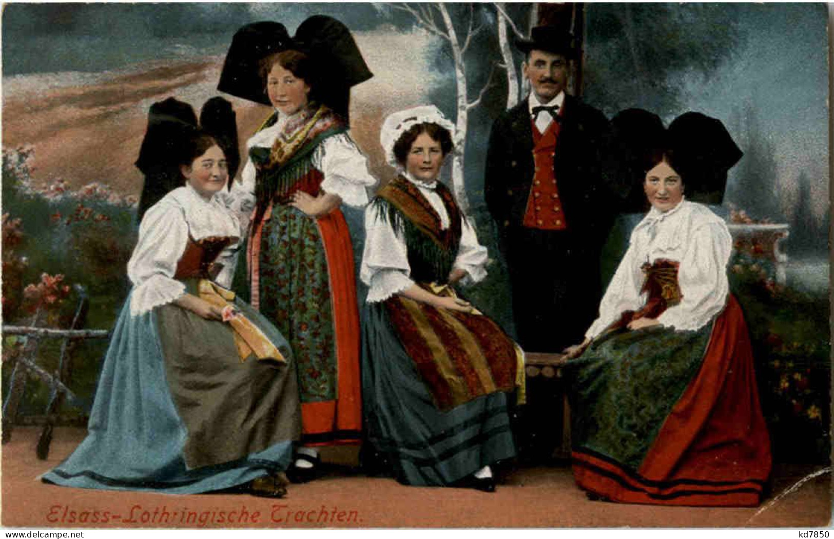 Elsass Lothringische Tracht - Costumes