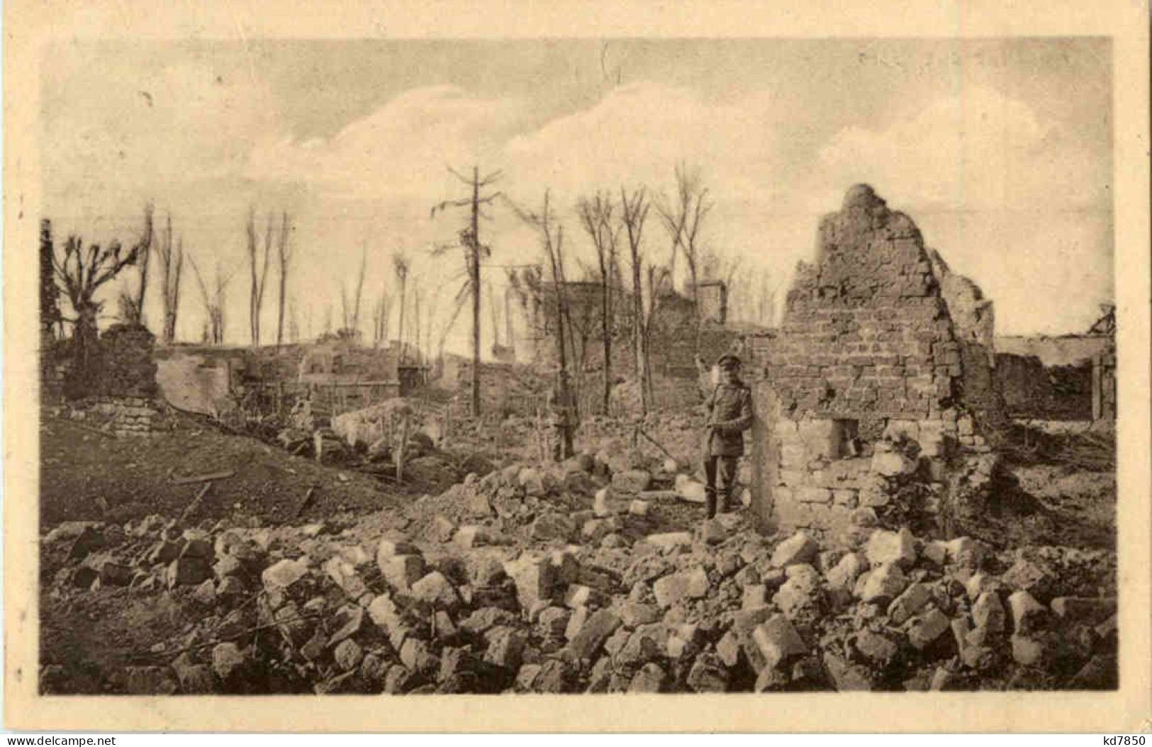 La Ville Aux Bois - Guerra 1914-18