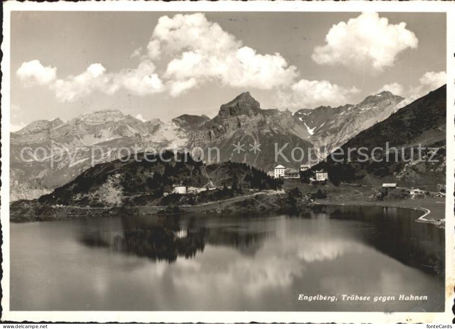 11878334 Truebsee OW Mit Hahnen Engelberg Truebsee Hotel Engelberg - Sonstige & Ohne Zuordnung