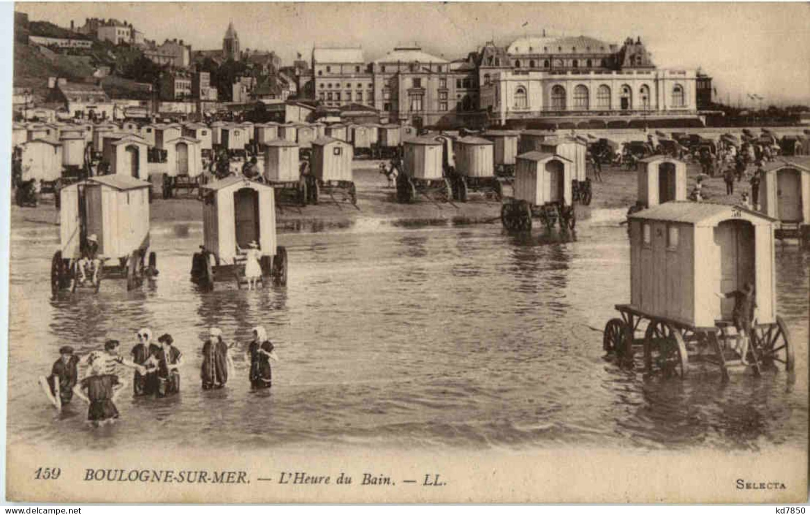 Boulogne Sur Mer - L Heure Du Bain - Boulogne Sur Mer