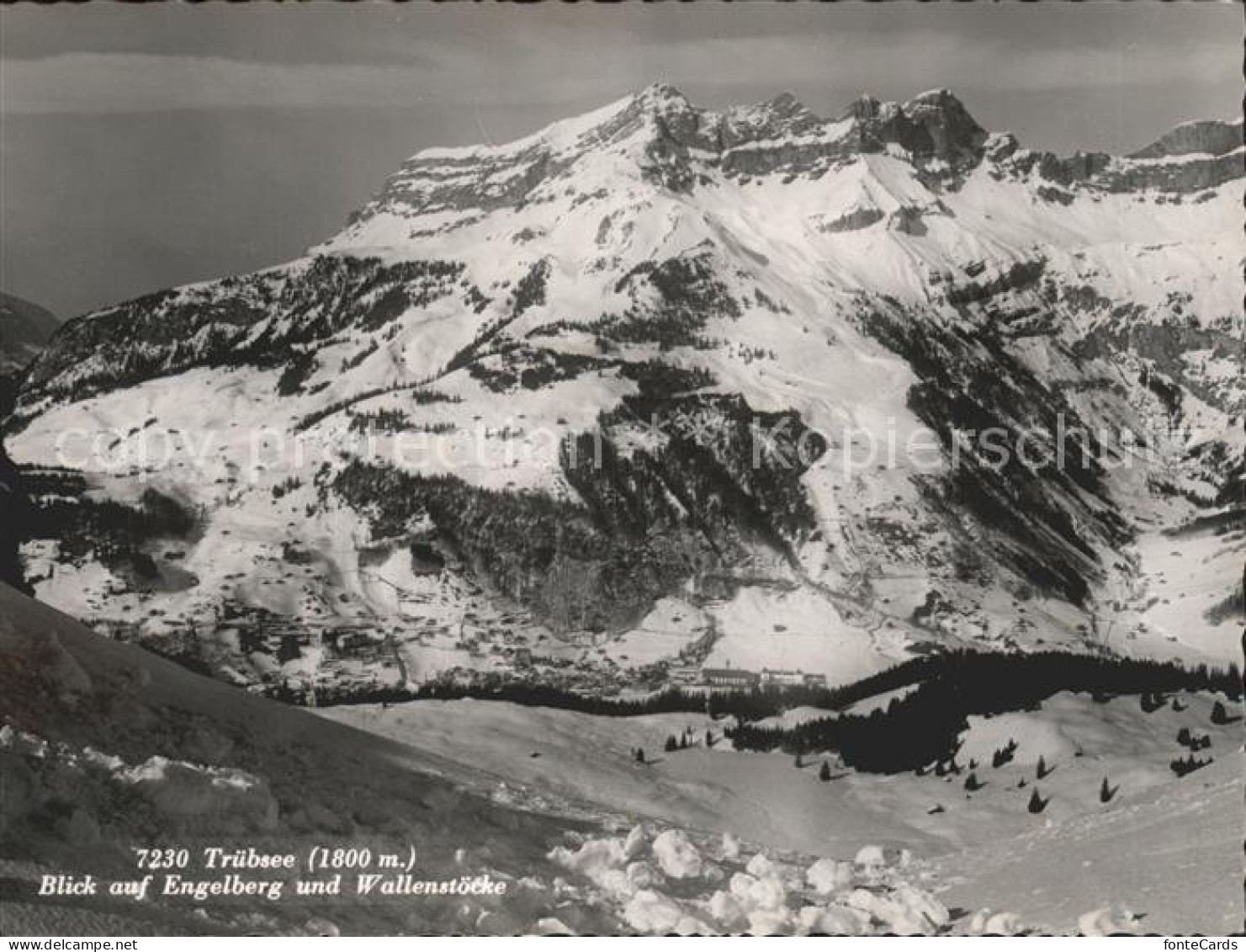 11878330 Truebsee OW Mit Engelberg Und Wallenstoecke Engelberg - Otros & Sin Clasificación