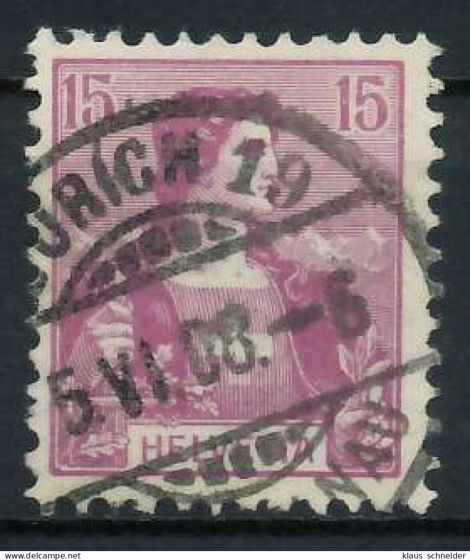 SCHWEIZ 1907 Nr 100 Zentrisch Gestempelt X818E4A - Used Stamps