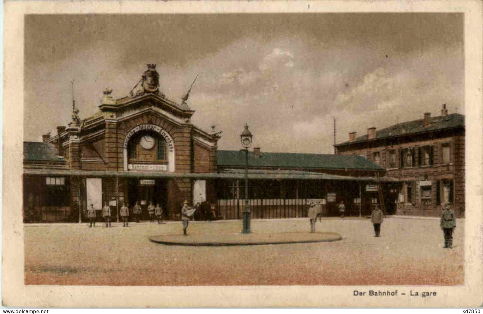 Laon - Bahnhof - Feldpost - Laon