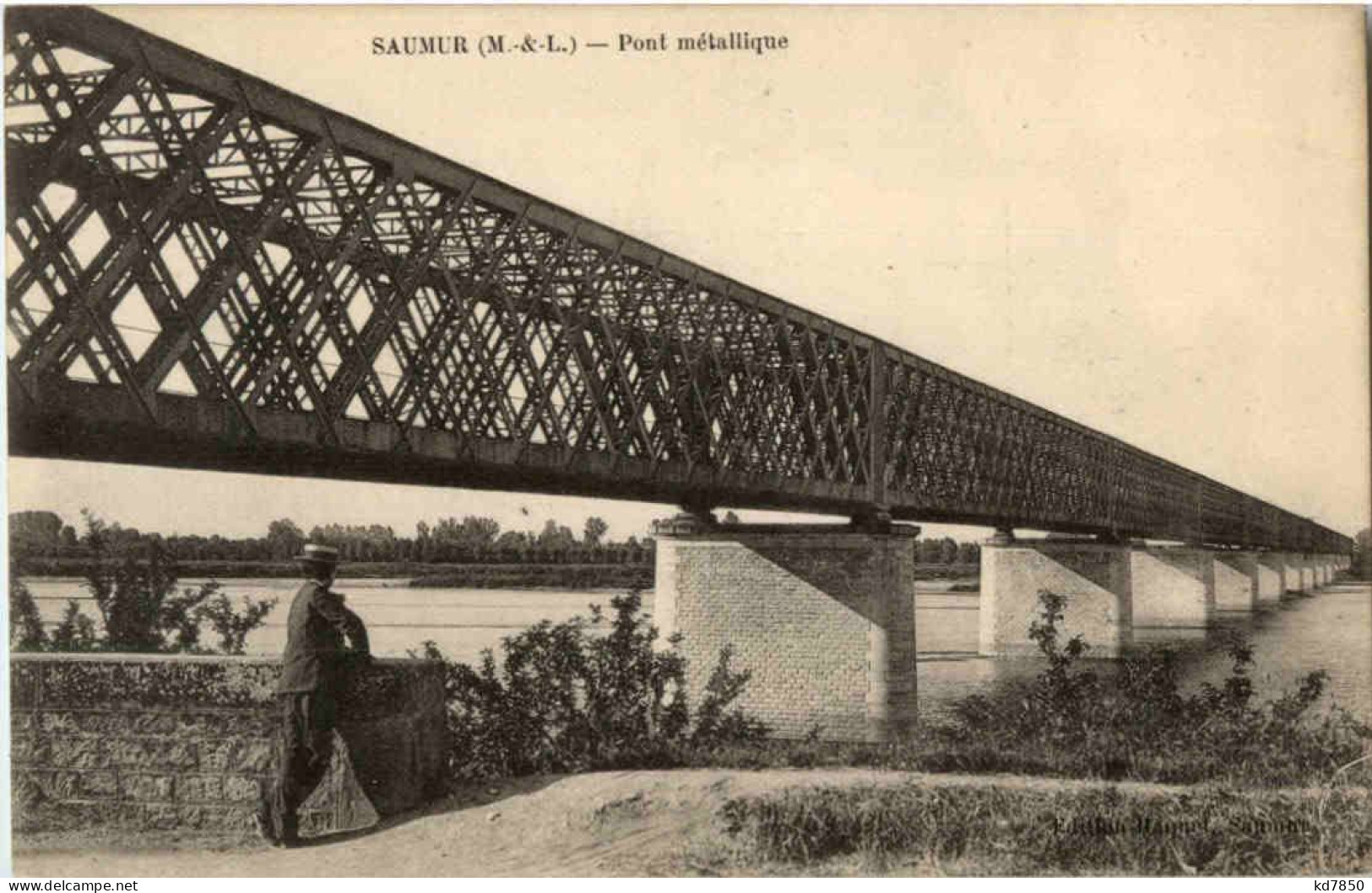 Saumur - Pont Metallique - Saumur