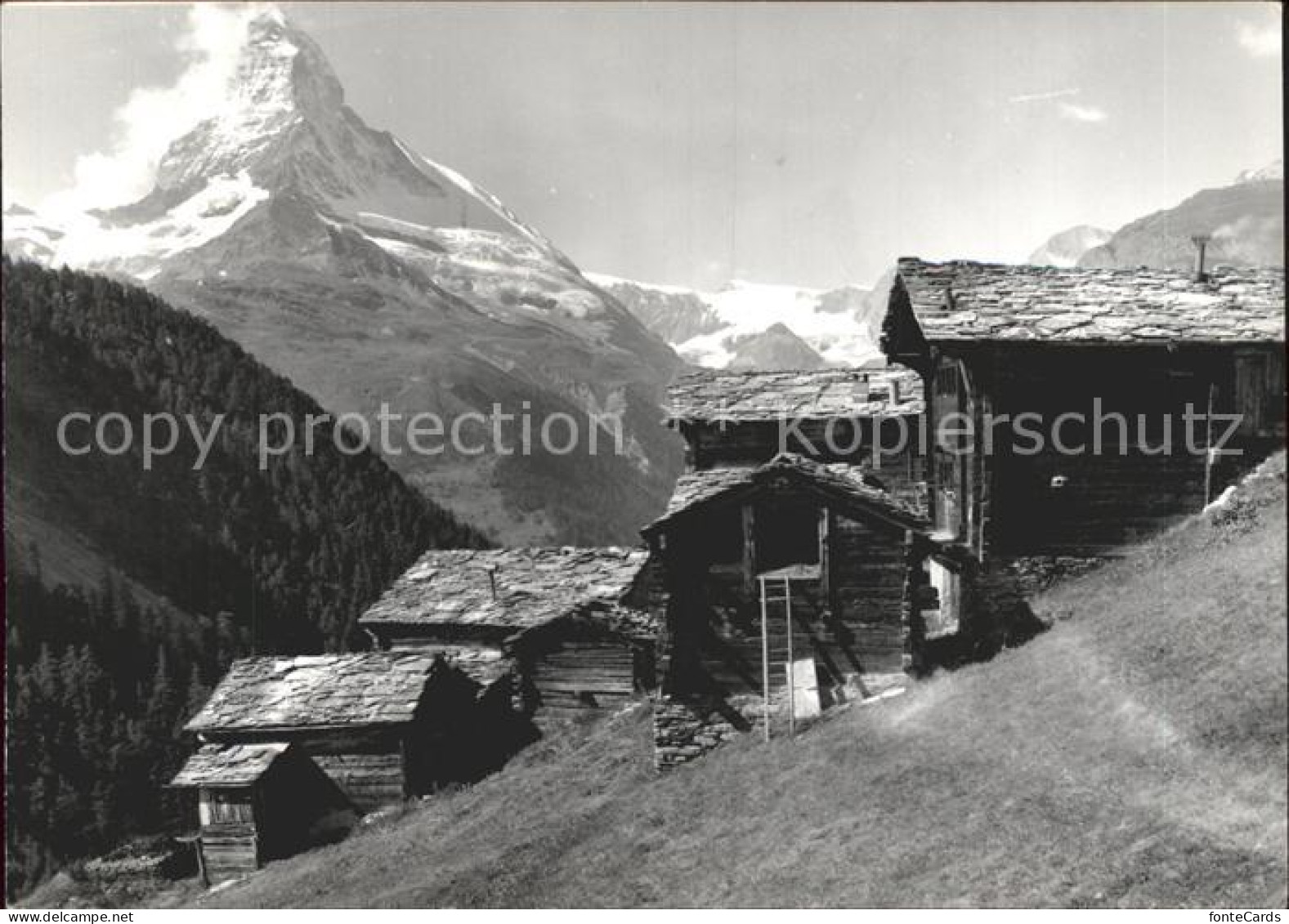 11878320 Zermatt VS Findeln Mit Matterhorn  - Otros & Sin Clasificación