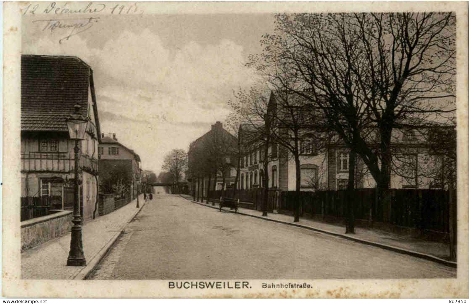 Buchsweiler - Bahnhofstrasse - Bouxwiller