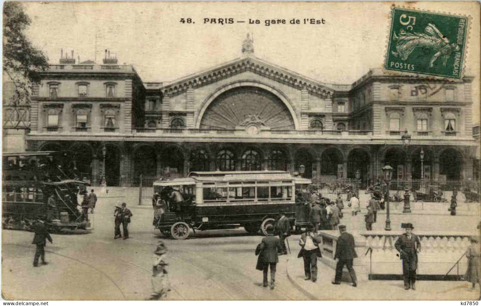 Paris - La Gare De L Est - Metro, Estaciones