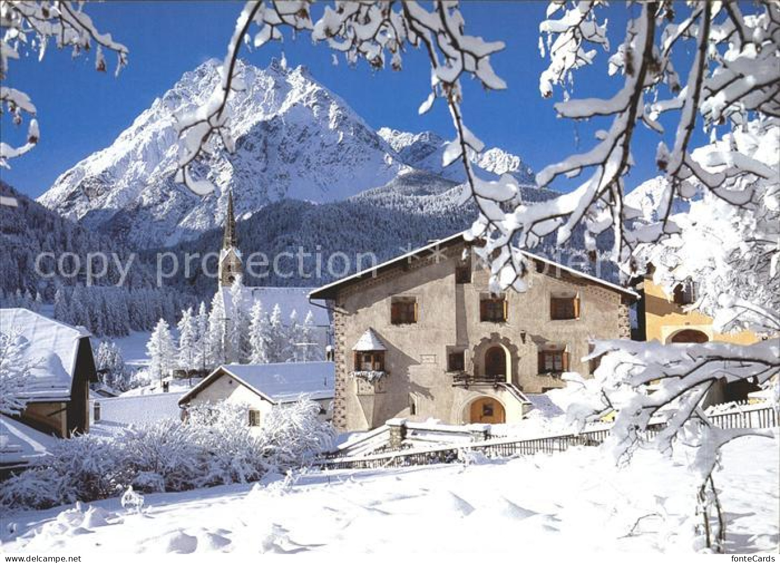 11878310 Scuol GR Engadiner Haus Mit Pisocgruppe Scuol - Otros & Sin Clasificación