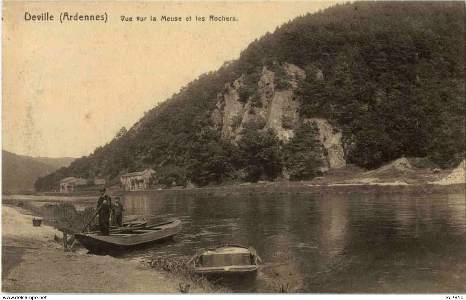 Deville - Vue Sur La Meuse - Other & Unclassified