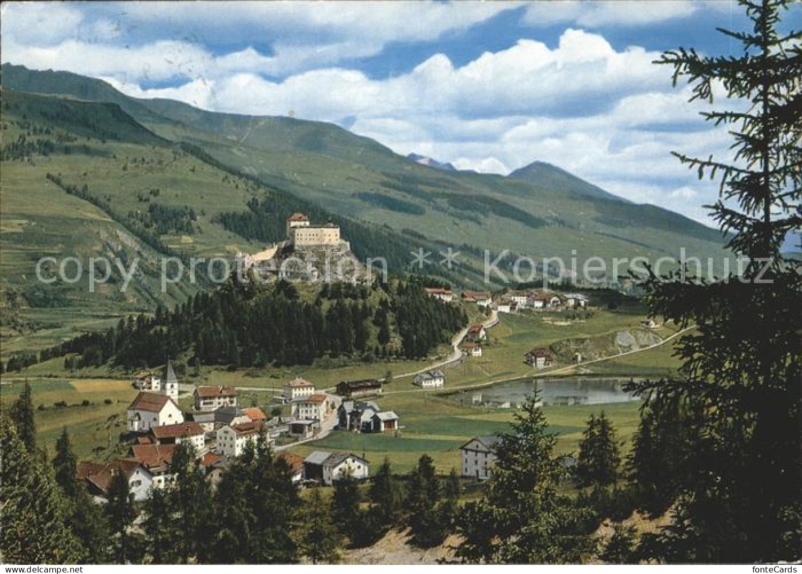 11878308 Tarasp Mit Schloss Tarasp - Otros & Sin Clasificación