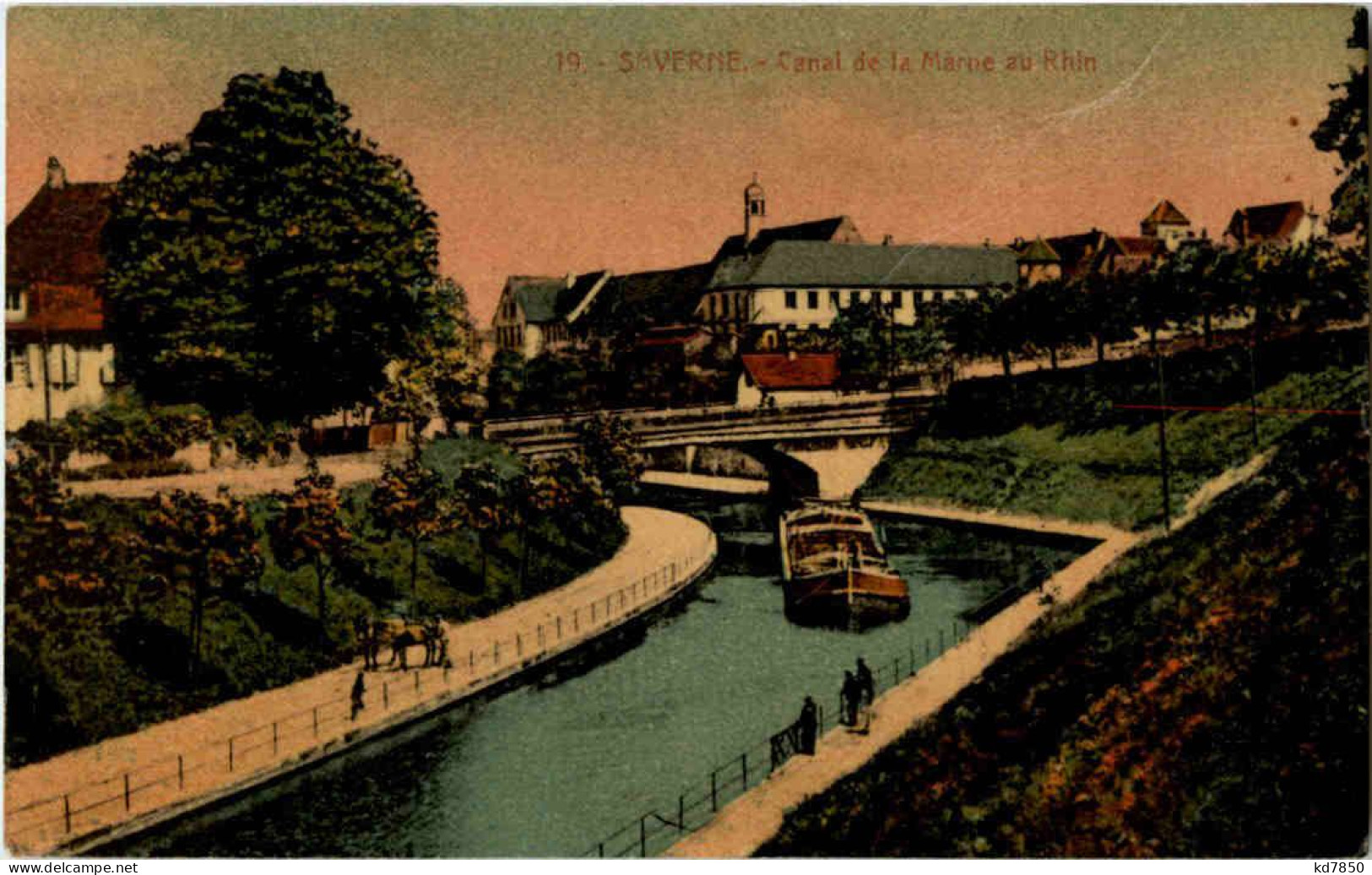 Saverne - Canal De La Marne - Saverne