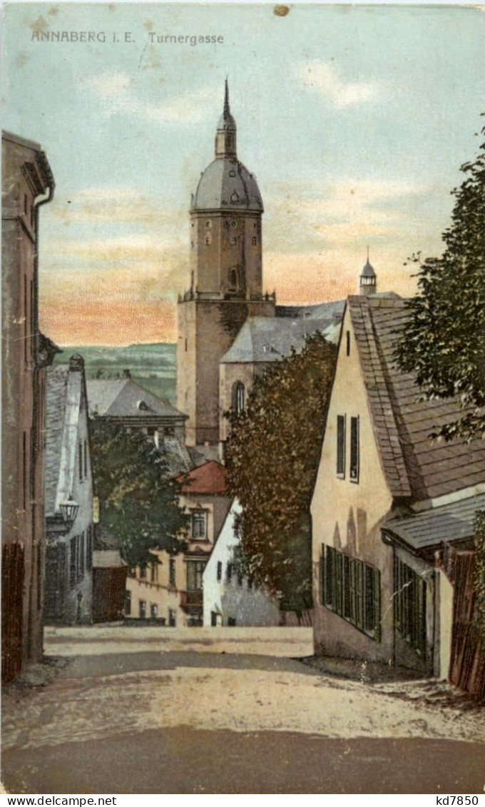 Annaberg - Turnergasse - Annaberg-Buchholz