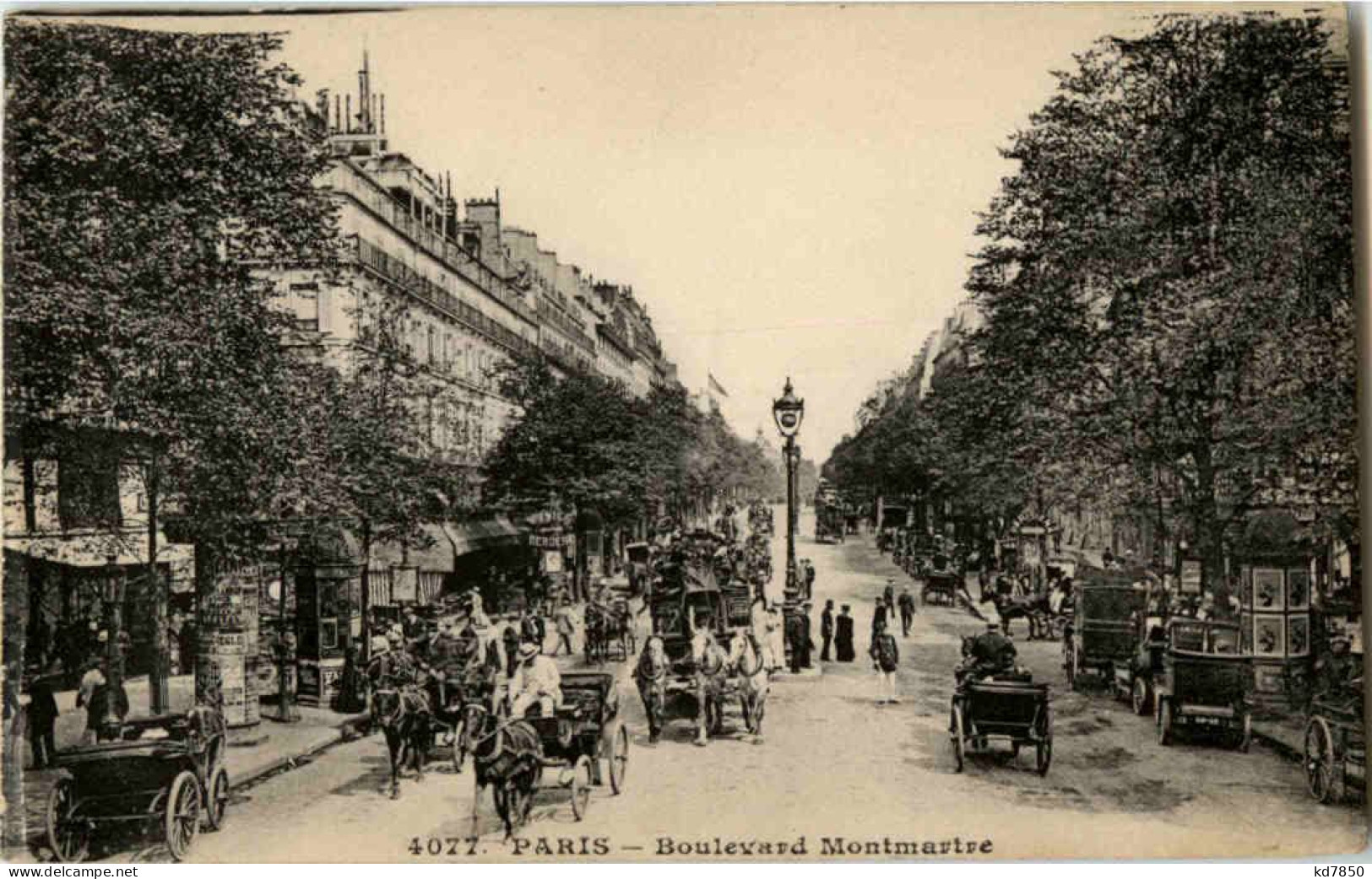 Paris - Boulevard Montmartre - Other & Unclassified
