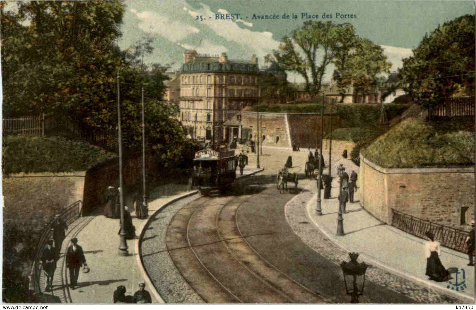 Brest - Avancee De La Place Des Portes Tramway - Brest