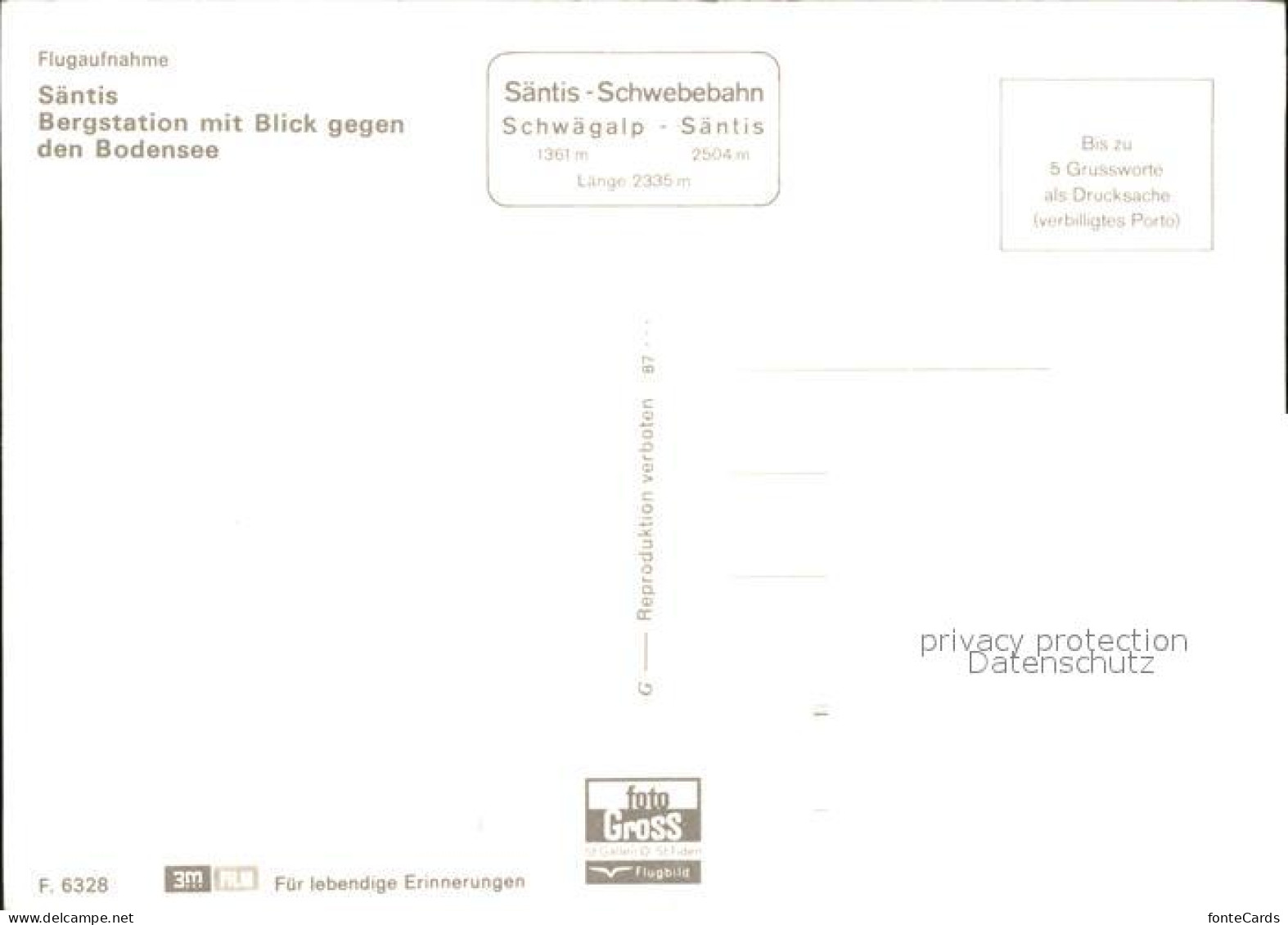 11878264 Saentis AR Fliegeraufnahme Bergstation Saentis AR - Sonstige & Ohne Zuordnung