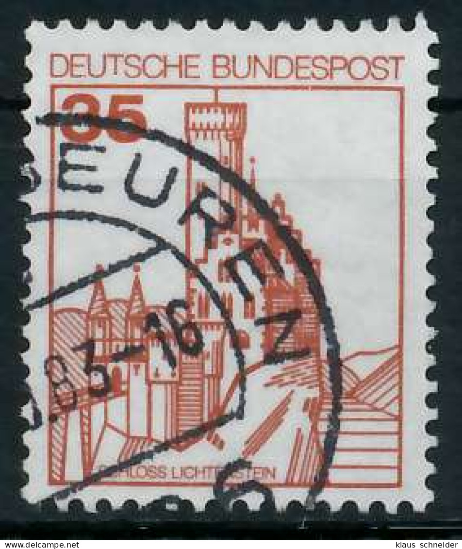 BRD DS BURGEN U. SCHLÖSSER Nr 1139 Gestempelt X927102 - Used Stamps