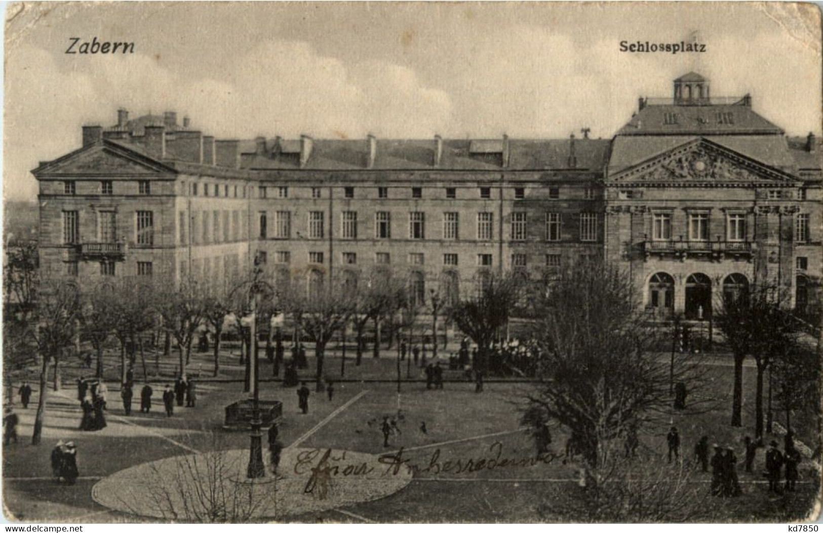 Zabern - Schlossplatz - Saverne