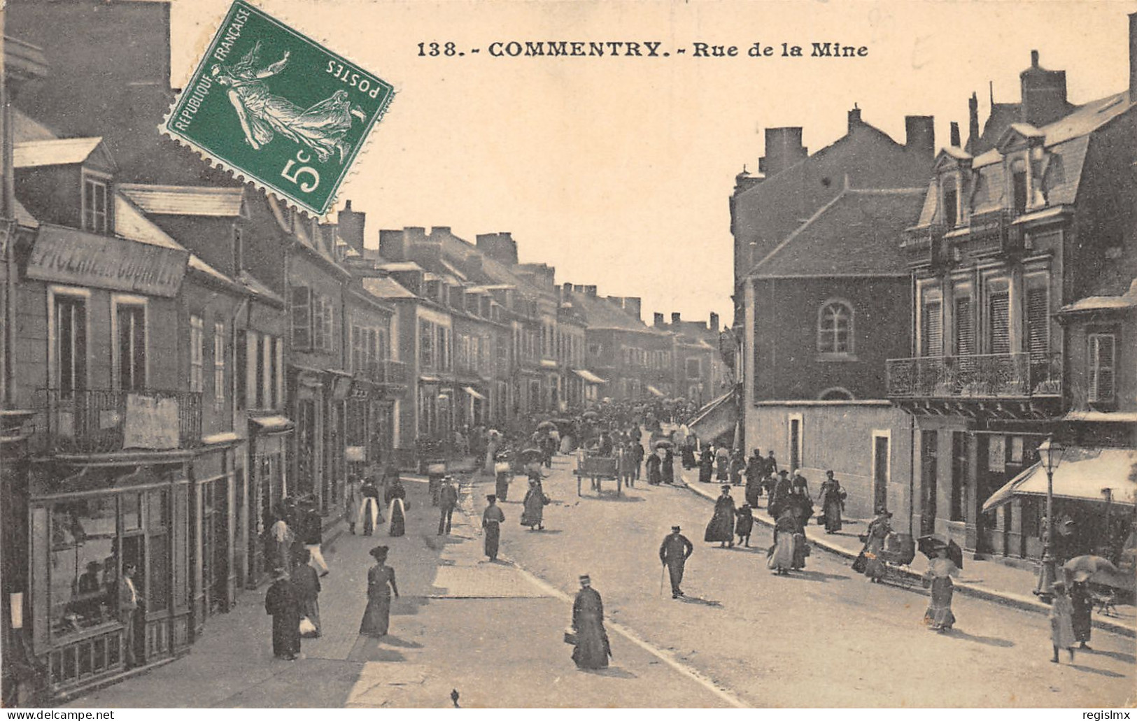 03-COMMENTRY-RUE DE LA MINE-N°2040-C/0325 - Commentry