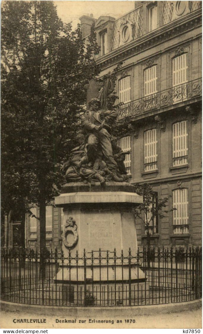 Charleville - Denkmal Zur Erinnerung An 1870 - Charleville