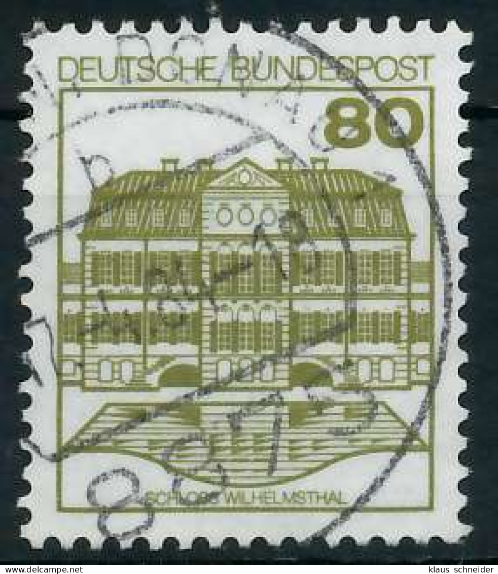 BRD DS BURGEN U. SCHLÖSSER Nr 1140AI Zentrisch Gestempelt X92B976 - Used Stamps