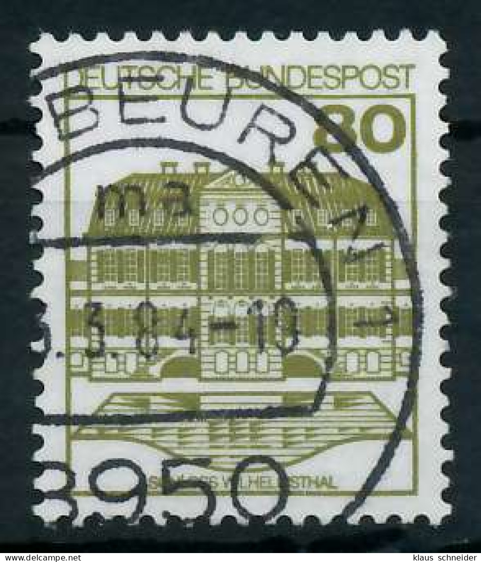 BRD DS BURGEN U. SCHLÖSSER Nr 1140AI Zentrisch Gestempelt X92B982 - Used Stamps