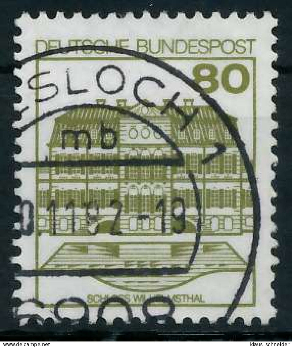 BRD DS BURGEN U. SCHLÖSSER Nr 1140AI Zentrisch Gestempelt X92B99A - Used Stamps
