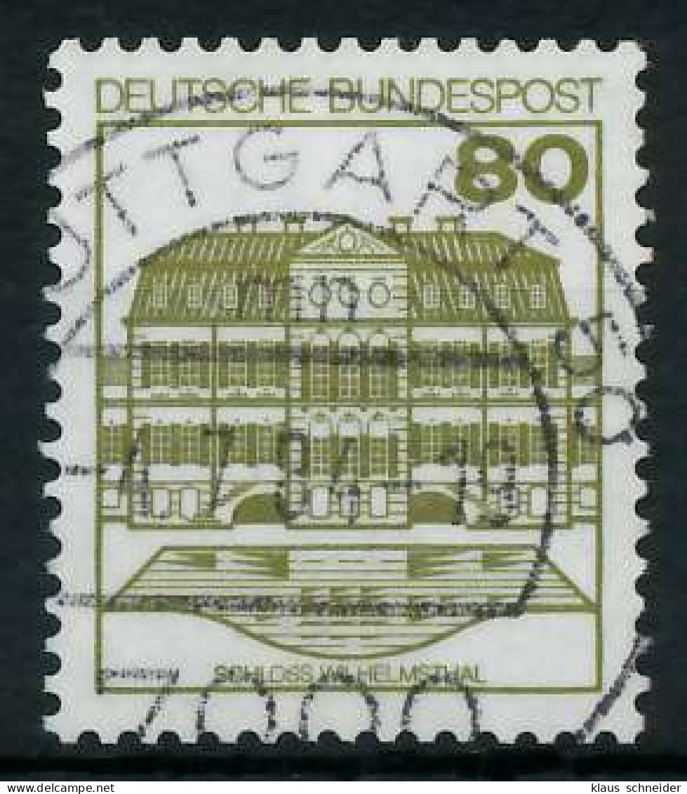 BRD DS BURGEN U. SCHLÖSSER Nr 1140AI Zentrisch Gestempelt X92B9AA - Used Stamps