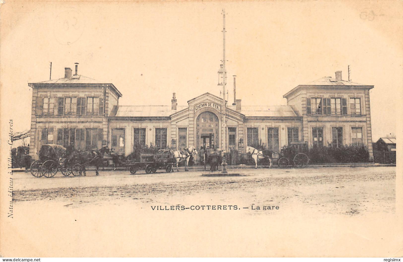 02-VILLERS COTTERETS-LA GARE-N°2040-B/0287 - Villers Cotterets