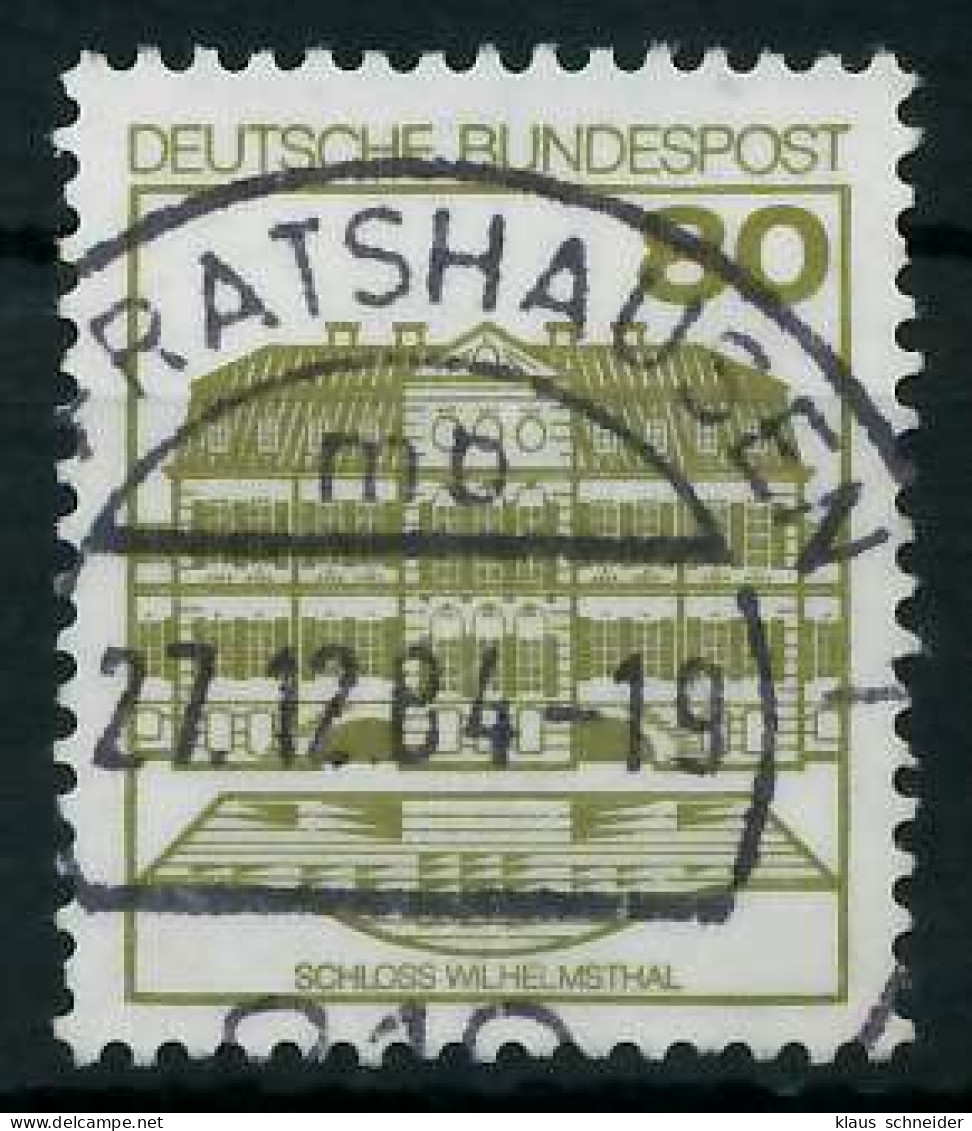 BRD DS BURGEN U. SCHLÖSSER Nr 1140AI Zentrisch Gestempelt X92B9BE - Used Stamps