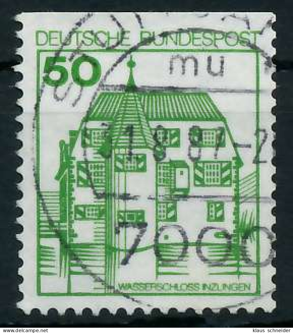 BRD DS BURGEN U. SCHLÖSSER Nr 1038CI Zentrisch Gestempelt X92B9EA - Used Stamps
