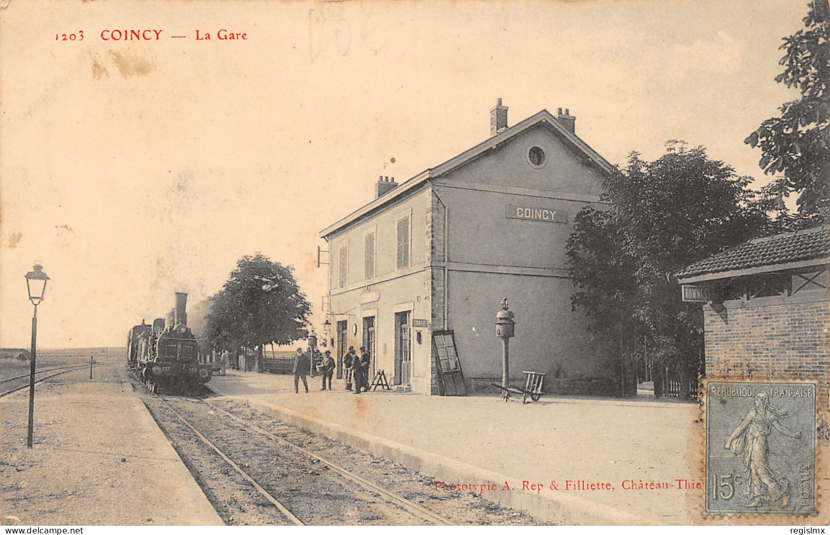 02-COINCY-LA GARE-N°2040-A/0235 - Other & Unclassified